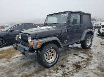  Salvage Jeep Wrangler