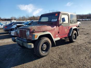  Salvage Jeep Wrangler