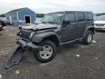  Salvage Jeep Wrangler