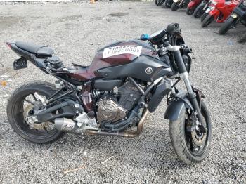  Salvage Yamaha Fz-07 09