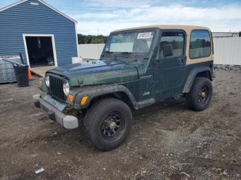  Salvage Jeep Wrangler