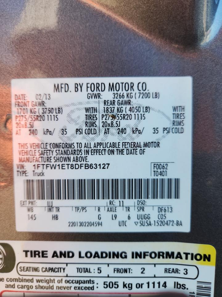 Ford F-150 Supercrew Image 8