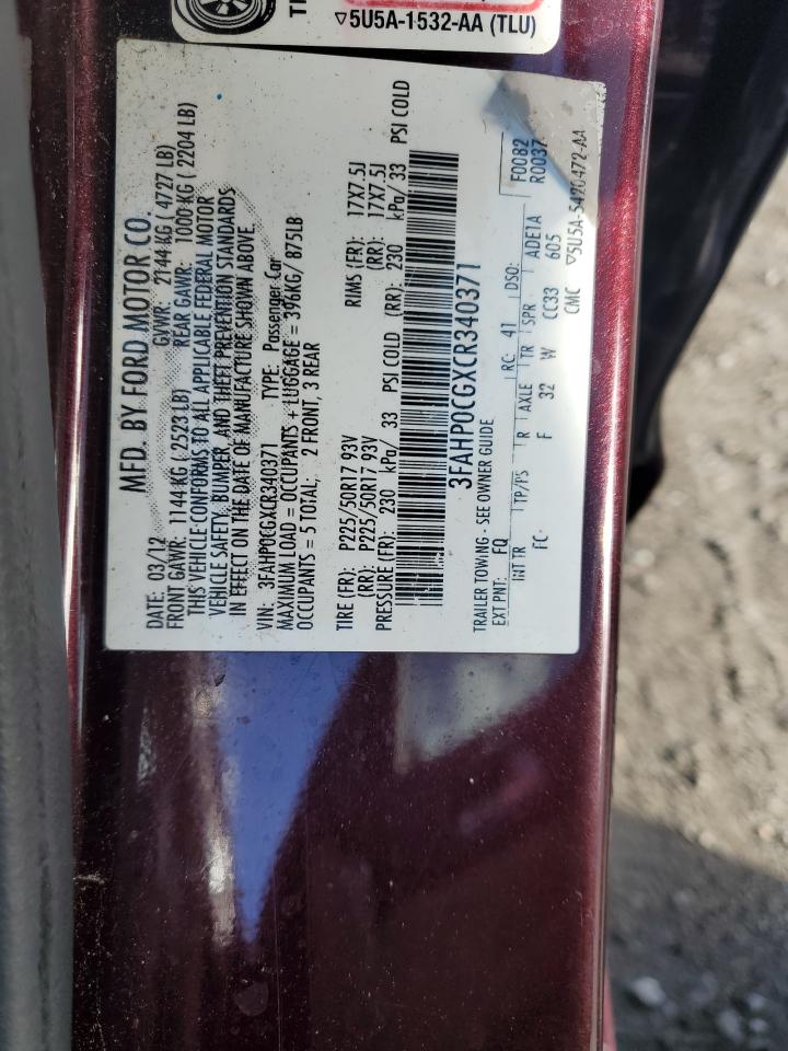 Ford Fusion Sel Image 9