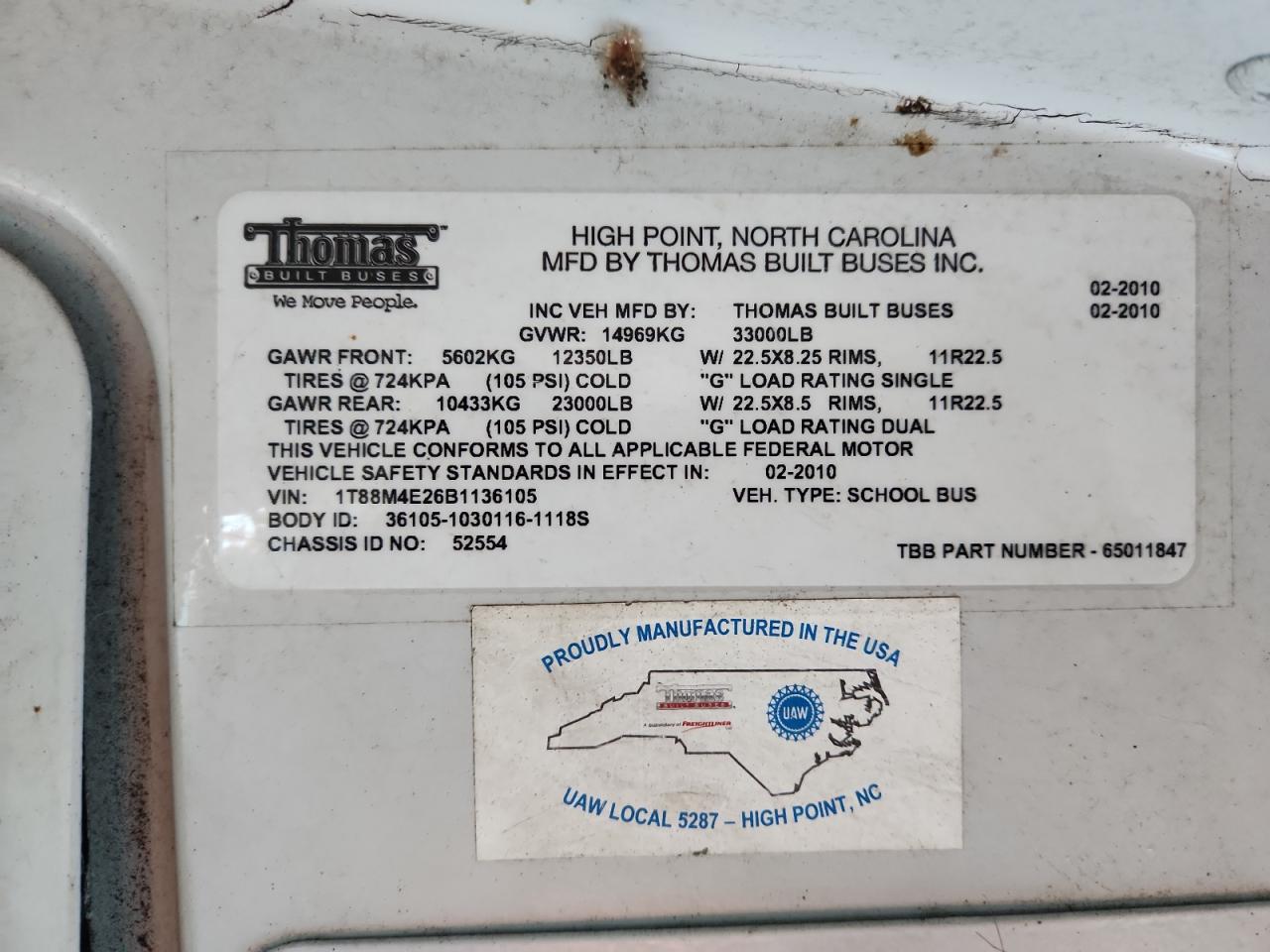 Thomas School Bus Image 7