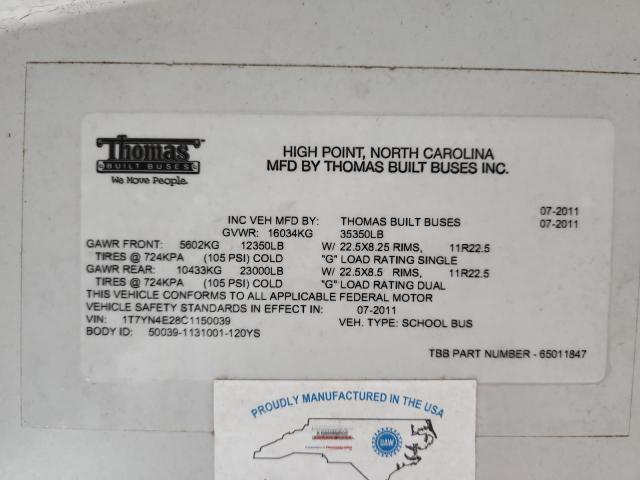 Thomas School Bus Image 10