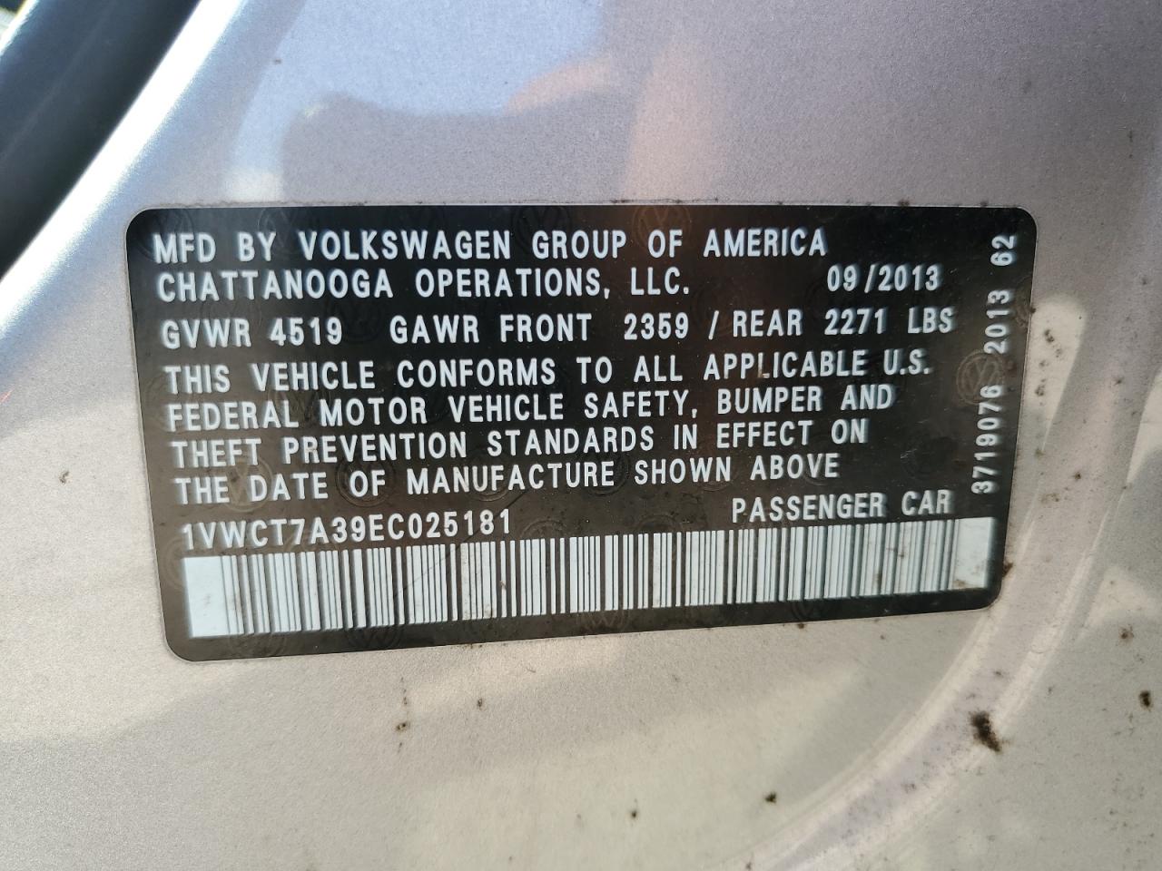 Volkswagen Passat Sel Image 10