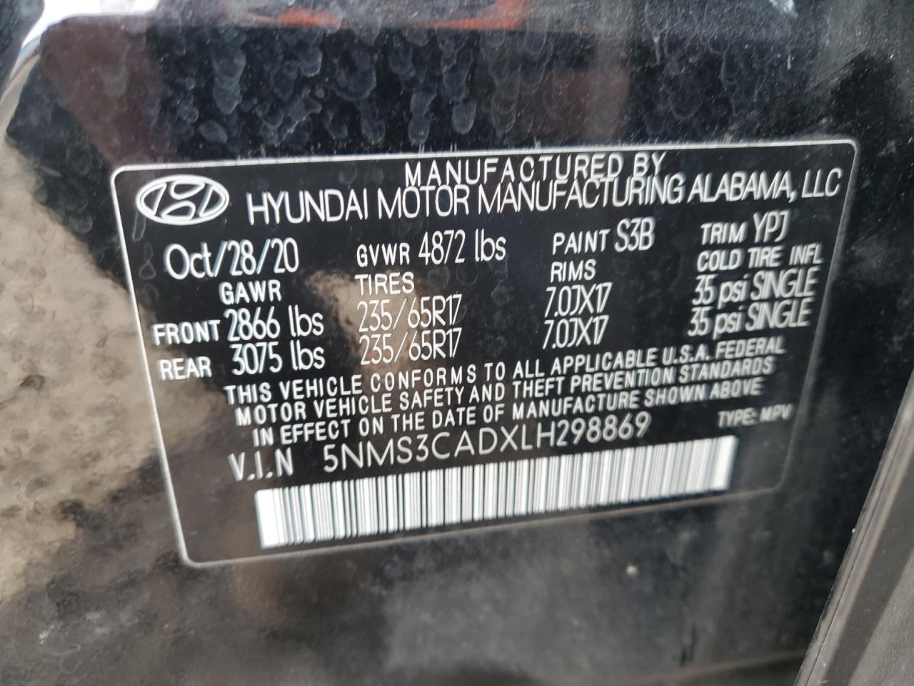 Hyundai SANTA FE Sel Image 8