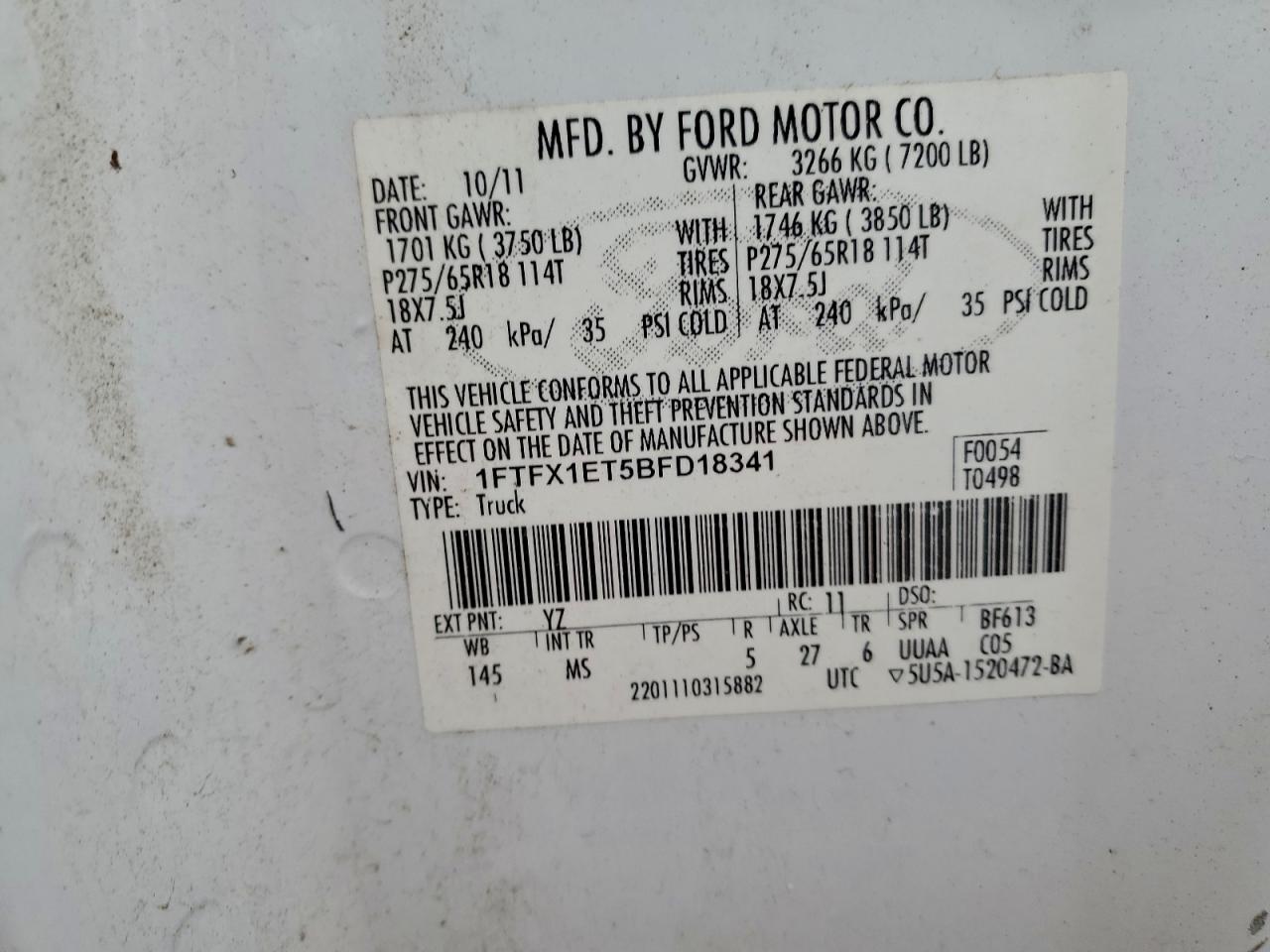 Ford F-150 Super Cab Image 9