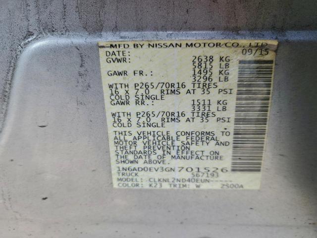 Nissan Frontier S Image 8