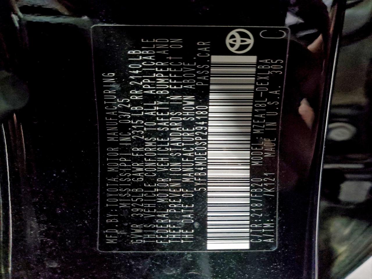 Toyota Corolla Le Image 11