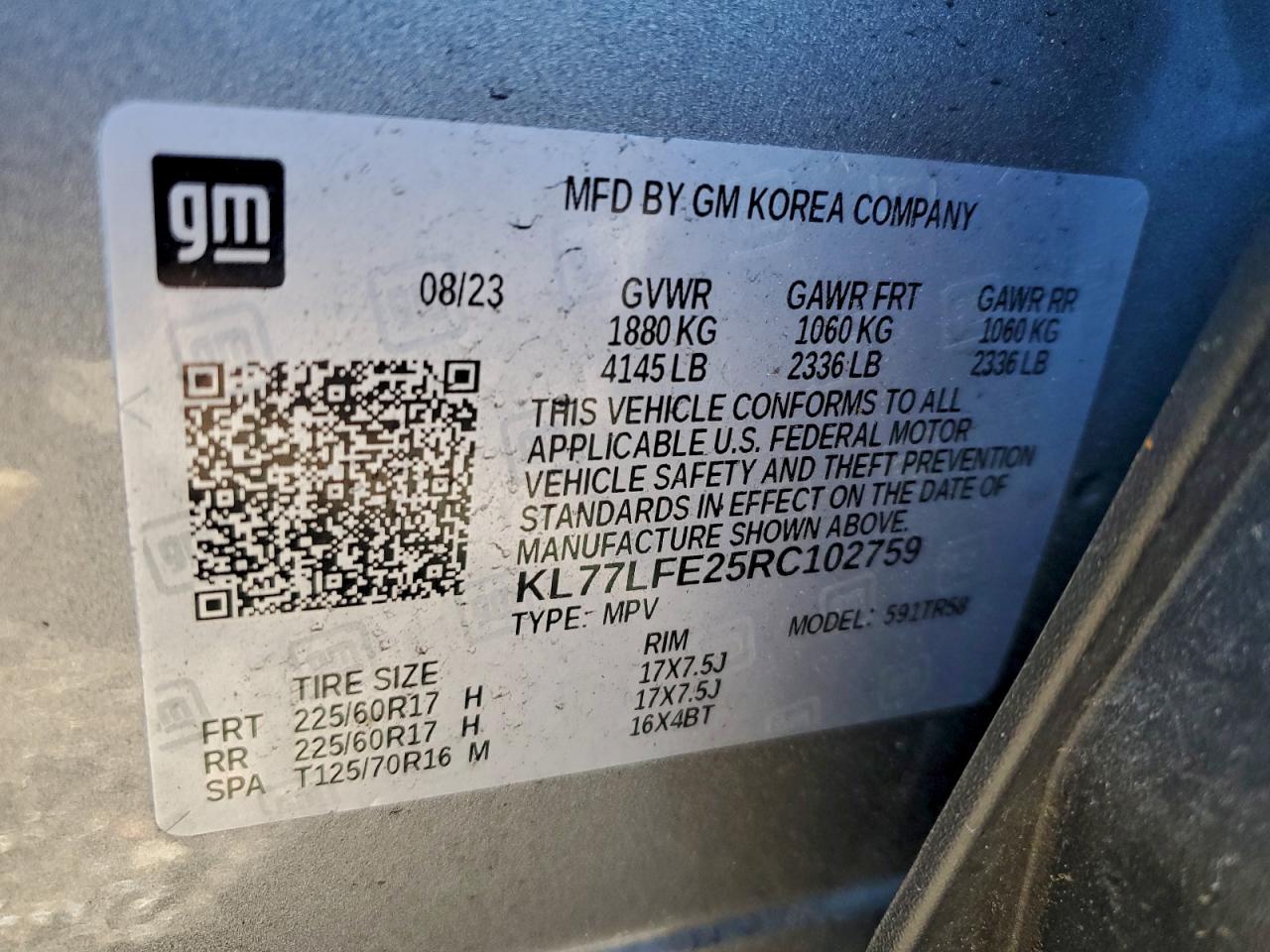 Chevrolet Trax Ls Image 9