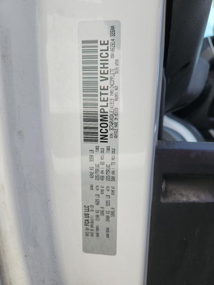 Ram Promaster 3500 Standard Image 3