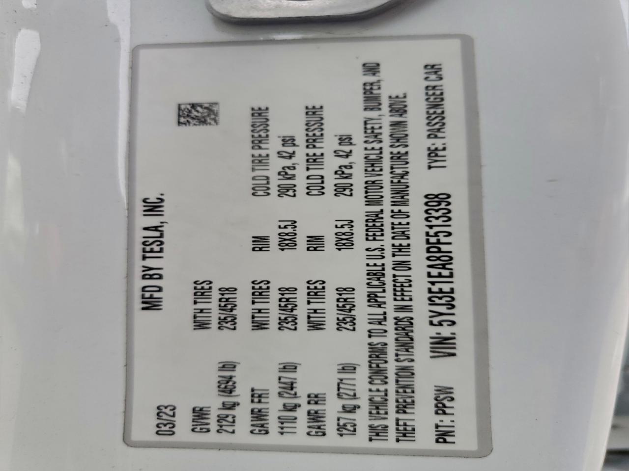 Tesla Model 3 Image 10