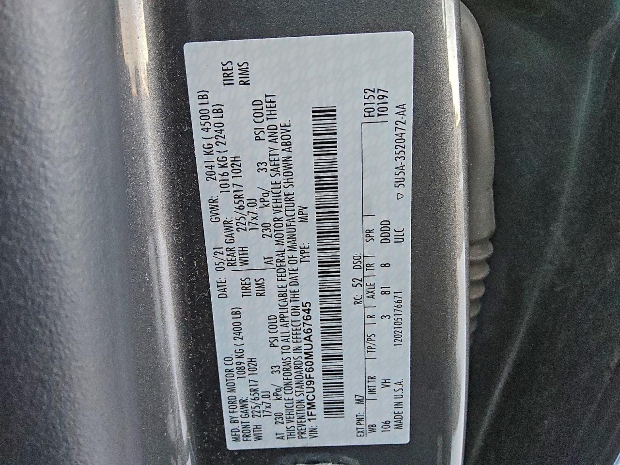 Ford Escape S Image 9