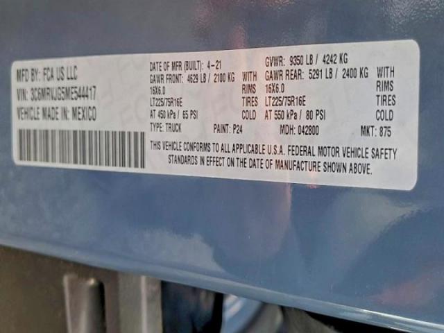 Ram Promaster 3500 High Image 6