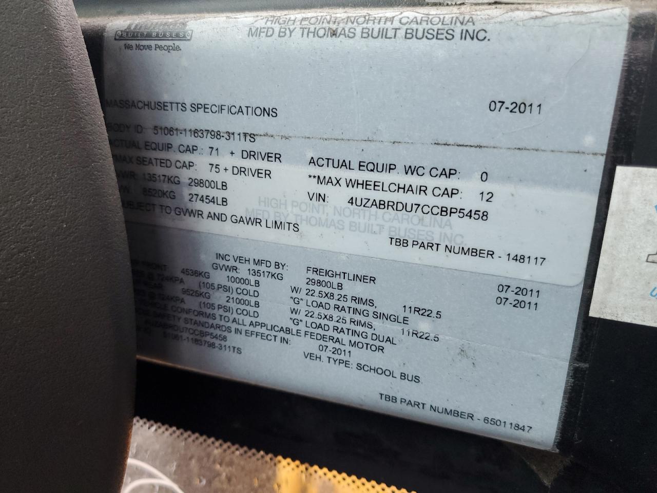 Freightliner Chassis B2 B2b Image 5