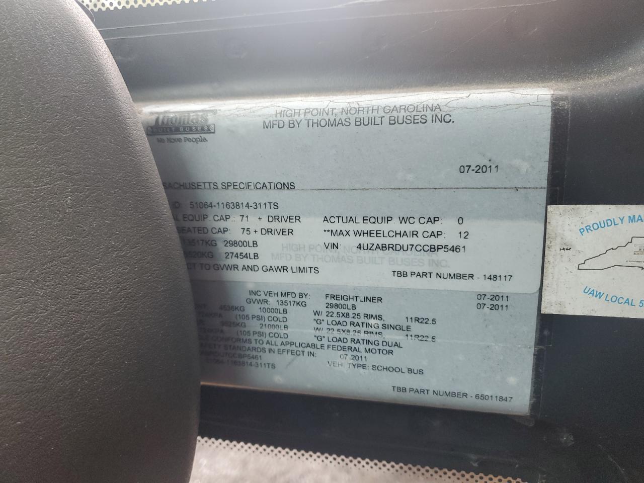 Freightliner Chassis B2 B2b Image 7