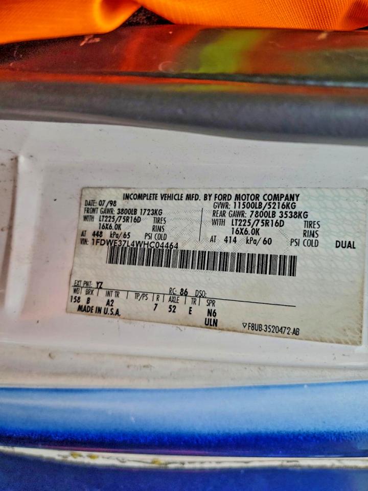 Ford Econoline E350 Cutaway Van Image 13